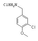 	3-CHLORO-4-METHOXYBENZYLAMINE HYDROCHLORIDE